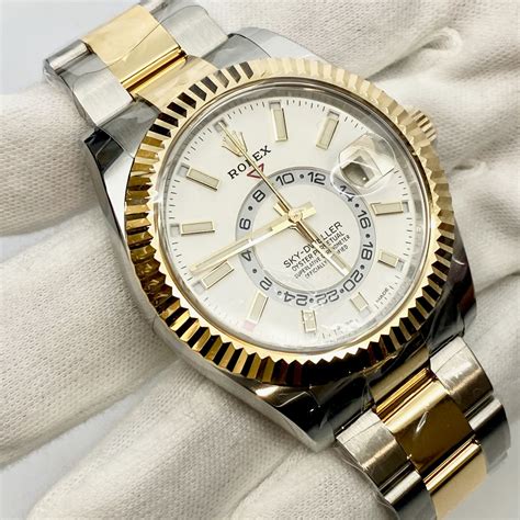 men's rolex sky dweller price|rolex sky dweller price guide.